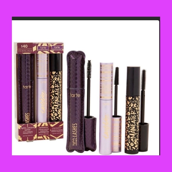 tarte Makeup Tarte 3 Mascaras Limited Edition Lights Camera Action Tartellete Maneater